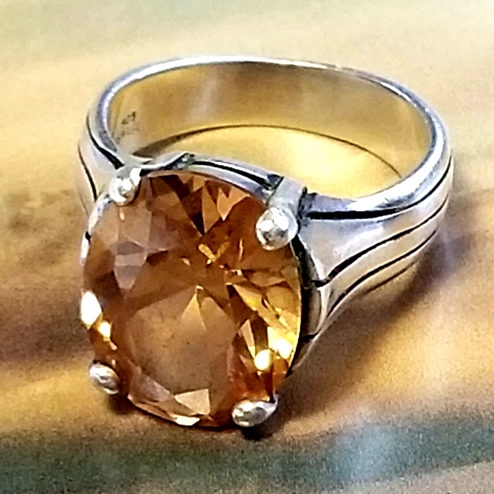 Rare Silpada Sterling Silver & Zirconia Ring - Picture 14 of 14
